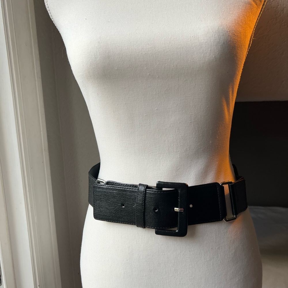 Belt 32 to 38 inch,2 inch wide black
